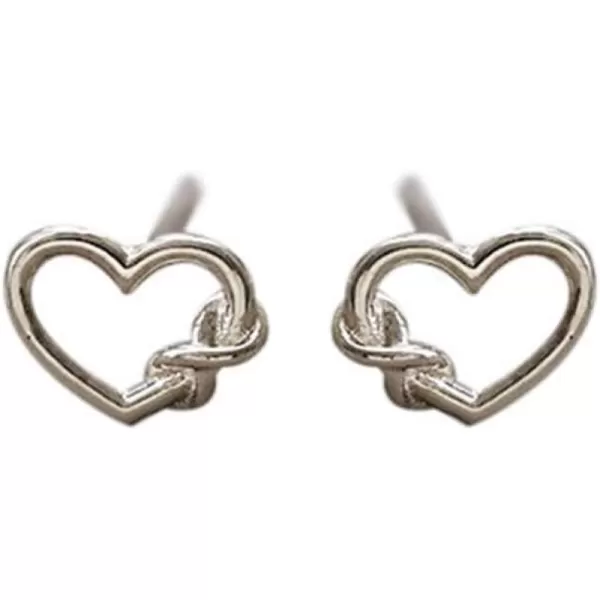 Minimalist Infinity Heart Sterling Silver Earrings for Women Girls Cute Hollow Love Hearted Stud Tiny Small Cartilage Tragus Post Pin Hypoallergenic Pierced Ear Jewelry Gifts Birthday HolidayMinimalist Infinity Heart Sterling Silver Earrings for Women Girls Cute Hollow Love Hearted Stud Tiny Small Cartilage Tragus Post Pin Hypoallergenic Pierced Ear Jewelry Gifts Birthday Holiday