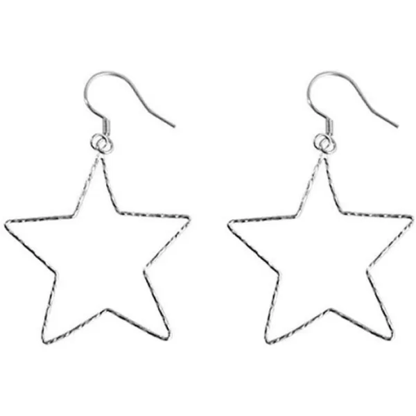 Minimalist Star Dangle Earrings for Women Girls 925 Sterling Silver Hypoallergenic Hollow Charms Drop Dangling Hook Stud Fashion Lightweight Birthday Christmas Party Jewelry GiftsMinimalist Star Dangle Earrings for Women Girls 925 Sterling Silver Hypoallergenic Hollow Charms Drop Dangling Hook Stud Fashion Lightweight Birthday Christmas Party Jewelry Gifts