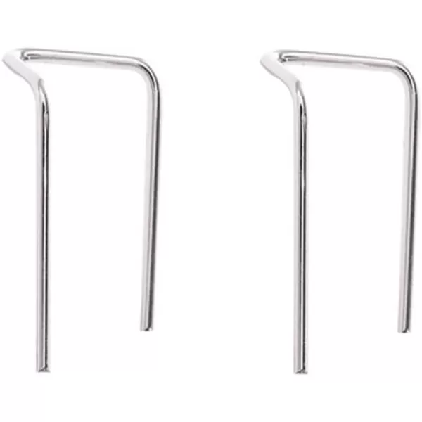 Tiny Double Piercing Earrings for Women Girls Men S925 Sterling Silver Minimalist Bar Threader Stud Safety Pin 2 Hole Earlobe Hook Fashion Hypoallergenic Geometric Lightweight JewelryTiny Double Piercing Earrings for Women Girls Men S925 Sterling Silver Minimalist Bar Threader Stud Safety Pin 2 Hole Earlobe Hook Fashion Hypoallergenic Geometric Lightweight Jewelry