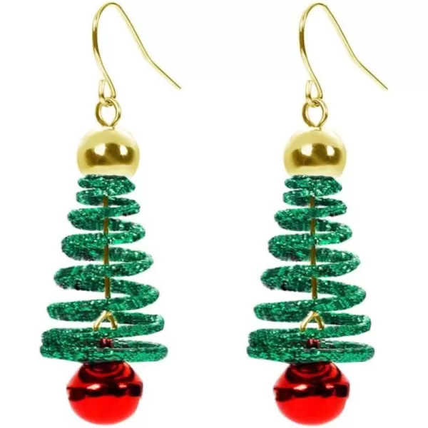 Xmas Tree Jingle Bell Dangle Earrings for Women Girls Cute Charms Red Ball Tinkel Bell Green Wreath Drop Hook Dangling Hypoallergenic Christmas Festival Party Decor Jewelry Gifts for Friend FamilyXmas Tree Jingle Bell Dangle Earrings for Women Girls Cute Charms Red Ball Tinkel Bell Green Wreath Drop Hook Dangling Hypoallergenic Christmas Festival Party Decor Jewelry Gifts for Friend Family