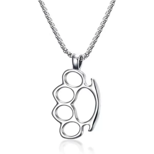 imagePersonalized Paw Print Stainless Steel Pendant Necklace for Men Women Girls Polished Hollow Puppy Dog Cat Pawprint Charm Long Strong Box Chain 24 inches Memory Jewelry for Pet Lover