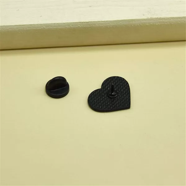 imageRed Heart Brooch for Women Girls Men Fashion Cute Enamel Heartbeat Badge Lapel Pin Dress Suit Scarft Accessories Christmas Wedding Valentines Jewelry Gifts for Her