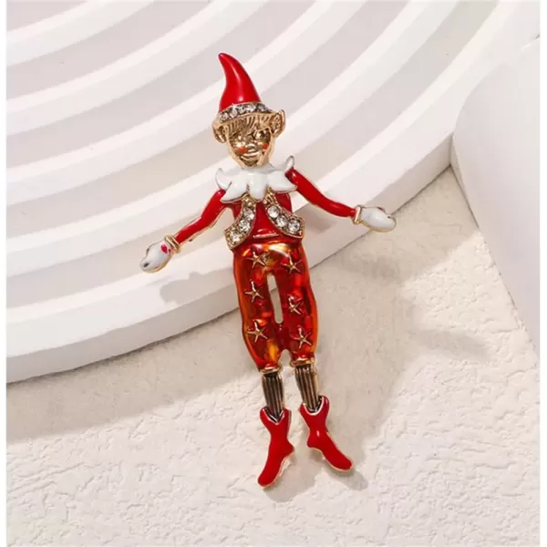 imageRhinestone Fall Holiday Pumpkin Brooch Pin for Women Men Unisex Gold Plated Fashion Dainty Enamel Crystal Fruit Leaf Brooches Lapel Pins Dress Accessories Halloween Party JewelrySoldier