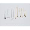 imageThreader Bead Tassel Drop Earrings for Women Girls S925 Sterling Silver 2mm Tiny Ball Long Chain Dangle Minimalism Ear Piercing Studs Jewelry Hypoallergenic Fashion Gifts35mm Silvery