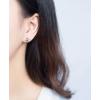 imageCZ Airplane Earrings for Women Teen Girls S925 Sterling Silver 18K White Gold Plated Cubic Zirconia Inlay Tiny Plane Stud Tragus Post Pin Pierced Ear Hypoallergenic Airline Jewelry Gifts Souvenir