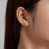 imageVintage Music Guitar Earrings for Women 925 Sterling Silver Hypoallergenic Small Cute Hollow Engraved Stud Cartilage Tragus Post Punk Rock and Roll Jewelry Gifts Birthday Christmas Holiday