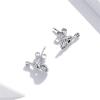imageVintage Music Guitar Earrings for Women 925 Sterling Silver Hypoallergenic Small Cute Hollow Engraved Stud Cartilage Tragus Post Punk Rock and Roll Jewelry Gifts Birthday Christmas Holiday