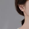 imageCute CZ Shell Pearl Cuff Clip on Earrings for Women S925 Sterling Silver Huggie Small Hoop Cartilage Bead Wrap NonPierced Ear Dainty Hypoallergenic Lovely Jewelry Gifts for Daughter Niece