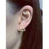 imageDainty Pearl Sun Cloudy Earrings 925 Sterling Silver CZ Small Stud Earring for Women Girls Cubic Zirconia Hypoallergenic Imitation Pearls Cute Cartilage Studs Tragus Post Delicate Clear Weather