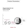 imageCZ Leaf Cartilage Huggie Small Hoop Earrings for Women Girls 925 Sterling Silver Cubic Zirconia Cluster Leaves Round Studs Tragus Pierced Ear Endless Hoops 8mmRoseGoldTone
