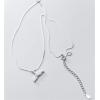 imageDtja Crystal Mermaid Tail Sterling Silver Necklace for Women Delicate CZ Fish Dolphin Whale Tail Pendant Choker Necklaces 18quot Box Chain Fashion Jewelry Birthday Christmas for Best Friends Mom