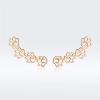 imagePaw Ear Cuff Wrap Crawler Climber Earrings for Women Teen Girls Sterling Silver Studs Clip On Cute Dog Cat Pin Hypoallergenic JewelryRoseGoldToned