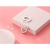 imageDainty Love Heart Shaped Small Hoop Sleeper Earrings for Women 925 Sterling Silver Daith Heart Cartilage Tragus Cute Minimalist Hoops Jewelry Gifts Mom Friend Bridemaid