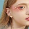 imageDouble Love Heart Cubic Zirconia Small Hoop Earrings for Women 925 Sterling Silver Cartilage Tiny Cute Huggie Hoops Hypoallergenic Nickel Free Jewelry Dainty Gifts Golden