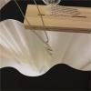 imageDtja Punk Lightning Bolt Pendant Necklace for Women Men Stainless Steel Long Box Chain Fashion Hip Hop Unisex Jewelry BFF 23 Inches
