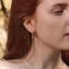 imageSmall Lightning Bolt Cartilage Hoop Earrings for Women Men Sterling Silver Gold Plated with Charms Dipped Huggie Personalized Drop Clip Hypoallergenic Stud Delicate Fashion Jewelry Chic Gifts