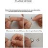 imageStar Cubic Zirconia Huggie Hoop Earrings for Women Sterling Silver Constellation Cartilage Cute Charms CZ Sleeper Small Hoop Dainty Stars Earrings Hypoallergenic Sensitive Ear Jewelry