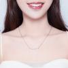 imageCute Paw Necklace for Women Sterling Silver Puppy Dog Cat Kitten 4 Paw Print Pendant Choker Necklace Adjustable Chain 18quot Pet Keepsake Minimalist Jewelry Box
