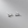 image20G Minimalist Tiny Safety Pin Sterling Silver Earrings for Women Cute Small Stud Cartilage Tragus Post Pin Hypoallergenic Pierced Ear Jewelry Birthday Holiday Gifts