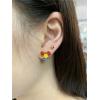 imageDtja 6 Pairs Christmas Earrings Bulk for Women Girls Cute Charms Snowflake Tree Bowknot Bell Bow Dangle Drop Imitation Pearl Stud Cartilage Earring Hypoallergenic Set Xmas Holiday Party SD141