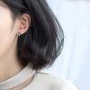 imageCute Bumble Bee Earrings Studs for Women Men S925 Sterling Silver Tiny Lovely Honey Queen Bee Mini Insect Animal Post Stud Earring Hypoallergenic Piercing Ear Huggie Delicate Unisex