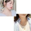 imageGold Coin Honeycomb Pendant Choker Necklace for Women Teen Girls  S925 Sterling Silver Dainty Crystal CZ Diamond Queen Bee Bumble Hive BFF Long Chain Cute Animal Charm Jewelry GiftBee