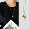 imageGold Coin Honeycomb Pendant Choker Necklace for Women Teen Girls  S925 Sterling Silver Dainty Crystal CZ Diamond Queen Bee Bumble Hive BFF Long Chain Cute Animal Charm Jewelry GiftHoneycomb
