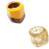 imageDtja Trendy Acrylic Chunky Wide Band Rings Set for Women Resin Statement Geometric Chevron Cocktail Party Finger Ring Comfort Fit Lightweight Vintage Exaggerated Y2K Jewelry 2PCS Size 89