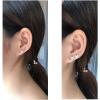 imageDainty CZ Mouse Stud Earrings for Teen Girls Women 925 Sterling Silver Cubic Zirconia Tiny Cute Mice Stud Tragus Post Pin Earrings Hypoallergenic Sensitive Ear Minimalist Jewelry GiftSilver
