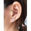 imageDainty CZ Mouse Stud Earrings for Teen Girls Women 925 Sterling Silver Cubic Zirconia Tiny Cute Mice Stud Tragus Post Pin Earrings Hypoallergenic Sensitive Ear Minimalist Jewelry GiftSilver