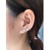 imageDainty CZ Mouse Stud Earrings for Teen Girls Women 925 Sterling Silver Cubic Zirconia Tiny Cute Mice Stud Tragus Post Pin Earrings Hypoallergenic Sensitive Ear Minimalist Jewelry GiftSilver