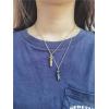 imageDtja Love Hug Pendant Necklace for Women Girls TwoToned Affectionate Couple Hug Valentines Day Necklaces Fashion Personalized Statement Jewelry Wedding Birthday Party Gifts for HerSilver Yellow