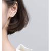 imageSwallow Bird Sterling Silver Earrings for Women Cute Hummingbird Cuff Wrap Crawler Climber Stud Earrings Asymmetrical Brushed Animal Post Pin Delicate Piercing Ear Jewelry SilverToned