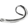 imageWave Double Finger Band Rings for Women Silver Plated Simple Asymmetrical Geometric Ring Comfort Fit Fashion Unique Party Jewelry Size 67