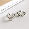 imageSilvery Star Chain Open Band Ring for Women Girls Statement Adjustable Expandable Punk Hip Hop Comfort Fit Finger Knuckle Rings Fashion Vintage Party Lucky Jewelry