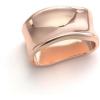 imageDainty Oblate Silk Scarf Ring Brooch for Women Minimalist Geometric Shawl Scarves Buckle Wrap Clasp Clip Rings Brooches Fashion Dress Accessories JewelryRose Gold