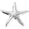 imageOcean Starfish Brooch Pin for Women Gold Plated Stainless Steel Fashion Sea Star Marine Style Brooches Lapel Pins Cute Dress Accessories Birthday Beachy Party Jewelry GiftSilver