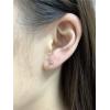 image18G Mini Spike Cone Cartilage Tragus Stud Earrings for Women Girls 925 Sterling Silver Hypoallergenic Sensitive Ear Geometric Triangle Tiny Small Studs 4mm Ball Screw Back Barbell Fashion Body Piercing Jewelry