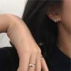 imageDtja 26PCS 20G Small Ball Stud Earrings for Women Girls S925 Sterling Silver Cartilage Cute Tiny Helix Barbell Ear Lobe Piercing Screw Tragus Hypoallergenic Fashion Jewelry