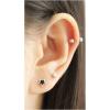 imageDtja 26PCS 20G Small Ball Stud Earrings for Women Girls S925 Sterling Silver Cartilage Cute Tiny Helix Barbell Ear Lobe Piercing Screw Tragus Hypoallergenic Fashion Jewelry