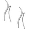 imageDtja Minimalist Wave Cuff Wrap Crawler Earrings for Women Girls S925 Sterling Silver Threader Climber S Shape Cute Pin Studs Simple Hoops Piercing Ear Hypoallergenic Jewelry Fashion GiftsSilver