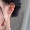 imageCute Rabbit Flower Stud Sterling Silver Earrings for Women Girls Hypoallergenic Tiny Small Animal 18g Piercing Studs Cartilage Tragus Post Dainty Cat Eye Moon Stone Jewelry Gifts Birthday EasterRose Gold
