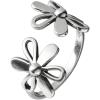 imageDaisy Flower 925 Sterling Silver Adjustable Open Ring for Women Girls Hypoallergenic Expandable Wedding Statement Finger Rings Comfort Fit Dainty Engagement Birthday Mothers Jewelry Gift