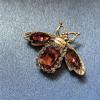 imageRhinestone Bee Brooch Pin for Women Men Fashion Crystal Vintage Green CZ Emerald Insect Animal Brooches Lapel Pins Dainty Dress Accessories Jewelry Boutonniere Corsage for Hat Bag Suit Tie Wedding BirthdayBrown