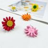 imageCute Daisy Flower Brooch Pin for Women Girl Colorful Enamel Yellow Green Small Lovely Sun Flowers Plant Collar Clip Dress Scarf Bag Suit Lapel Pin Holiday Easter Jewelry GiftPink