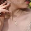 imageDtja Crystal Unicorn Charm Pendant Necklace for Women Teen Girls S925 Sterling Silver Gold Plated Shiny CZ Diamond Love Cute Animal Personalized Hypoallergenic Fairy tale Jewelry GOD of Gifts for Her