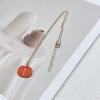imageCute Pumpkin Pendant Necklace for Women Gold Plated Fashion Halloween Thanksgiving Cute Charms Adjustable Link Chain Fall Holiday Festival Dress Accessories Jewelry Gift Souvenir 18quot