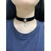 imageVintage Black Velvet Choker Necklace for Women Gothic Victorian Crystal Charms Adjustable Chain Necklaces Retro Boho Dress Accessories Punk 80s 90s Christmas Halloween Cosplay Party Jewelry Shell Pearl Drop