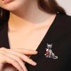 imageCute Xmas Cat Brooch for Women Girls Men Silver Gold Fashion Rhinestone Enamel Kitten Animals Santa Costumes Lapel Pins Vintage Christmas Holiday Festival Dress Accessories Jewelry Gift for PetloverStocking