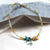 image:image2 PCS Cute Starfish Conch Shell Anklet Set for Women Girls Faux Pearl Beaded Colorful Seeds Charm Foot Chain Bracelet Adjustable Nickel Free Birthday Seabeach Vacation Jewelry